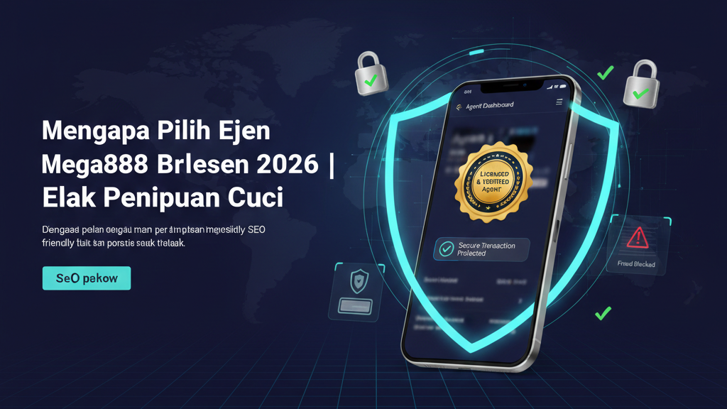 mengapa pilih ejen mega888 berlesen